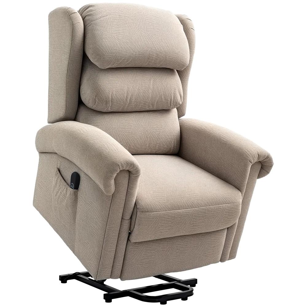 HOMCOM Velvet-Feel Electric Riser Recliner Chair Additional View 16