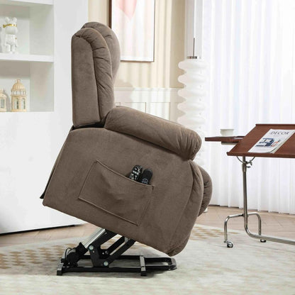 HOMCOM Recliner Armchair Lift Chair, Electric Recliner Chair with Vibration Massage and Heat, Wide Seat, USB Port Additional View 29