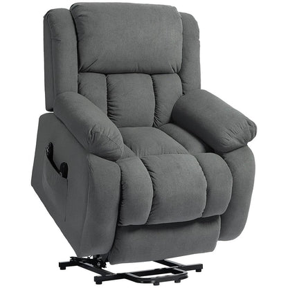 HOMCOM Recliner Armchair Lift Chair, Electric Recliner Chair with Vibration Massage and Heat, Wide Seat, USB Port Additional View 32