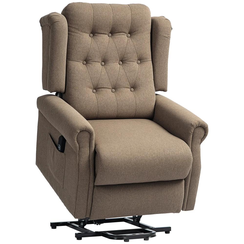 HOMCOM 45&deg; Lifting Riser and Recliner Armchair Additional View 15