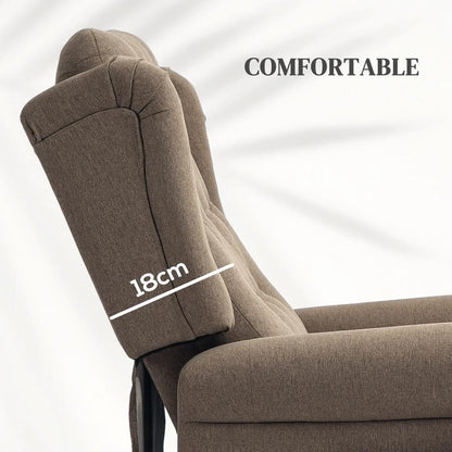 HOMCOM 45&deg; Lifting Riser and Recliner Armchair Additional View 21