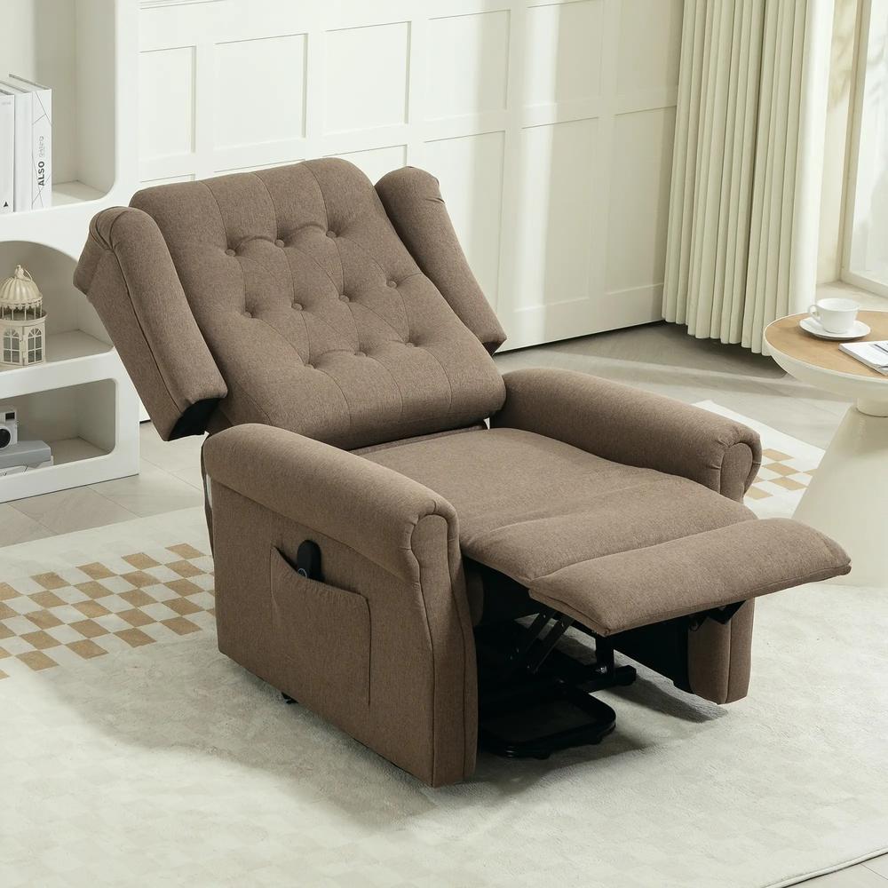 HOMCOM 45&deg; Lifting Riser and Recliner Armchair Additional View 25
