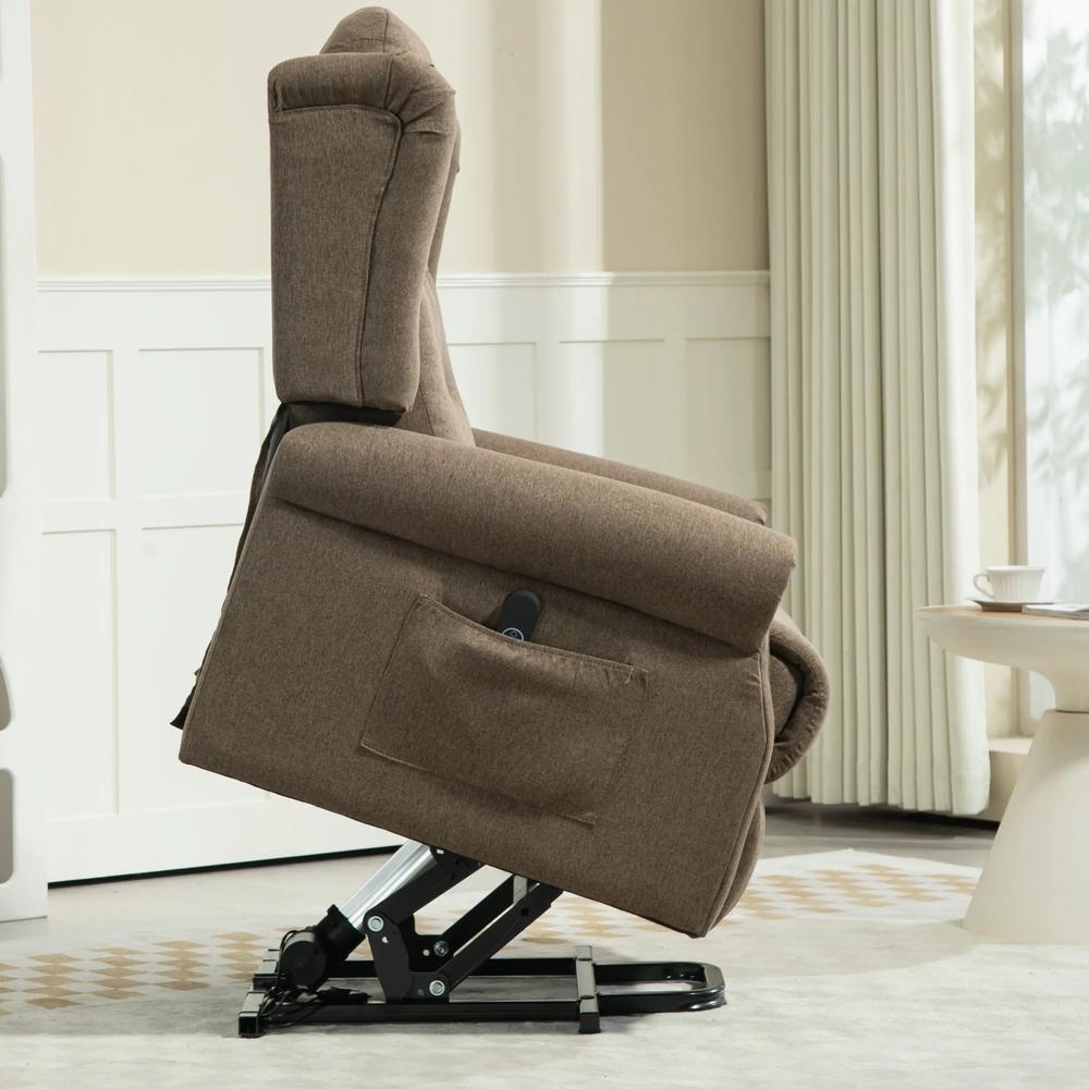 HOMCOM 45&deg; Lifting Riser and Recliner Armchair Additional View 26