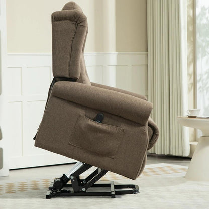 HOMCOM 45&deg; Lifting Riser and Recliner Armchair Additional View 26