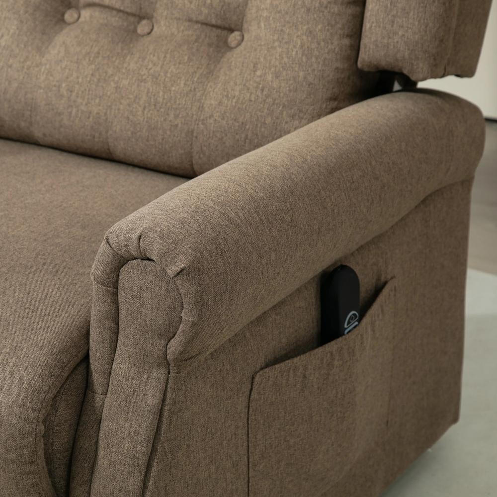 HOMCOM 45&deg; Lifting Riser and Recliner Armchair Additional View 28
