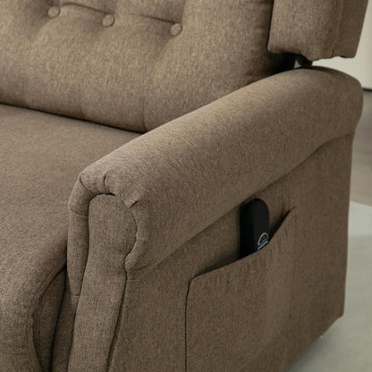 HOMCOM 45&deg; Lifting Riser and Recliner Armchair Additional View 28