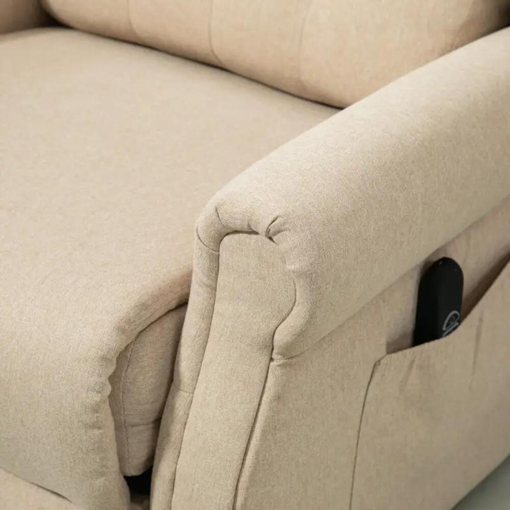HOMCOM 45&deg; Lifting Riser and Recliner Armchair Additional View 9