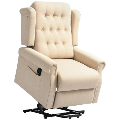 HOMCOM 45&deg; Lifting Riser and Recliner Armchair