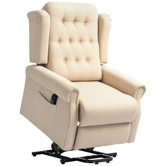 HOMCOM 45&deg; Lifting Riser and Recliner Armchair