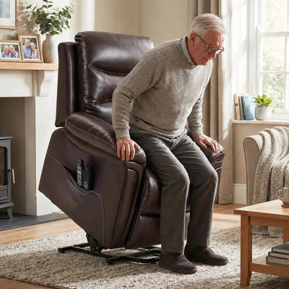 HOMCOM Power Lift Recliner Chair with Vibration Massage, Heat Additional View 14