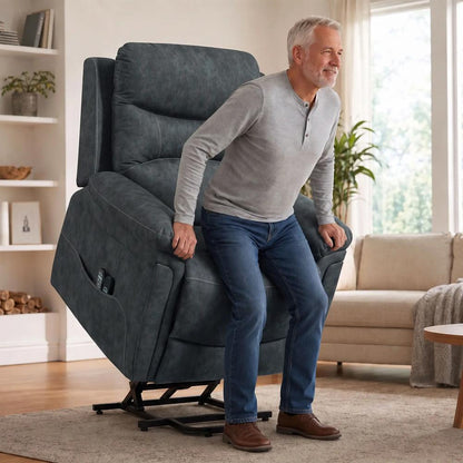 HOMCOM Power Lift Recliner Chair with Vibration Massage, Heat Additional View 17