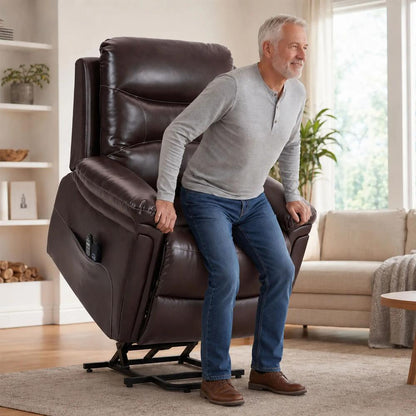 HOMCOM Power Lift Recliner Chair with Vibration Massage, Heat Additional View 2