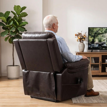 HOMCOM Power Lift Recliner Chair with Vibration Massage, Heat Additional View 8