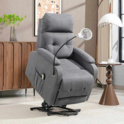 HOMCOM Electric Rise/Recline Armchair, with Reading Light Additional View 9