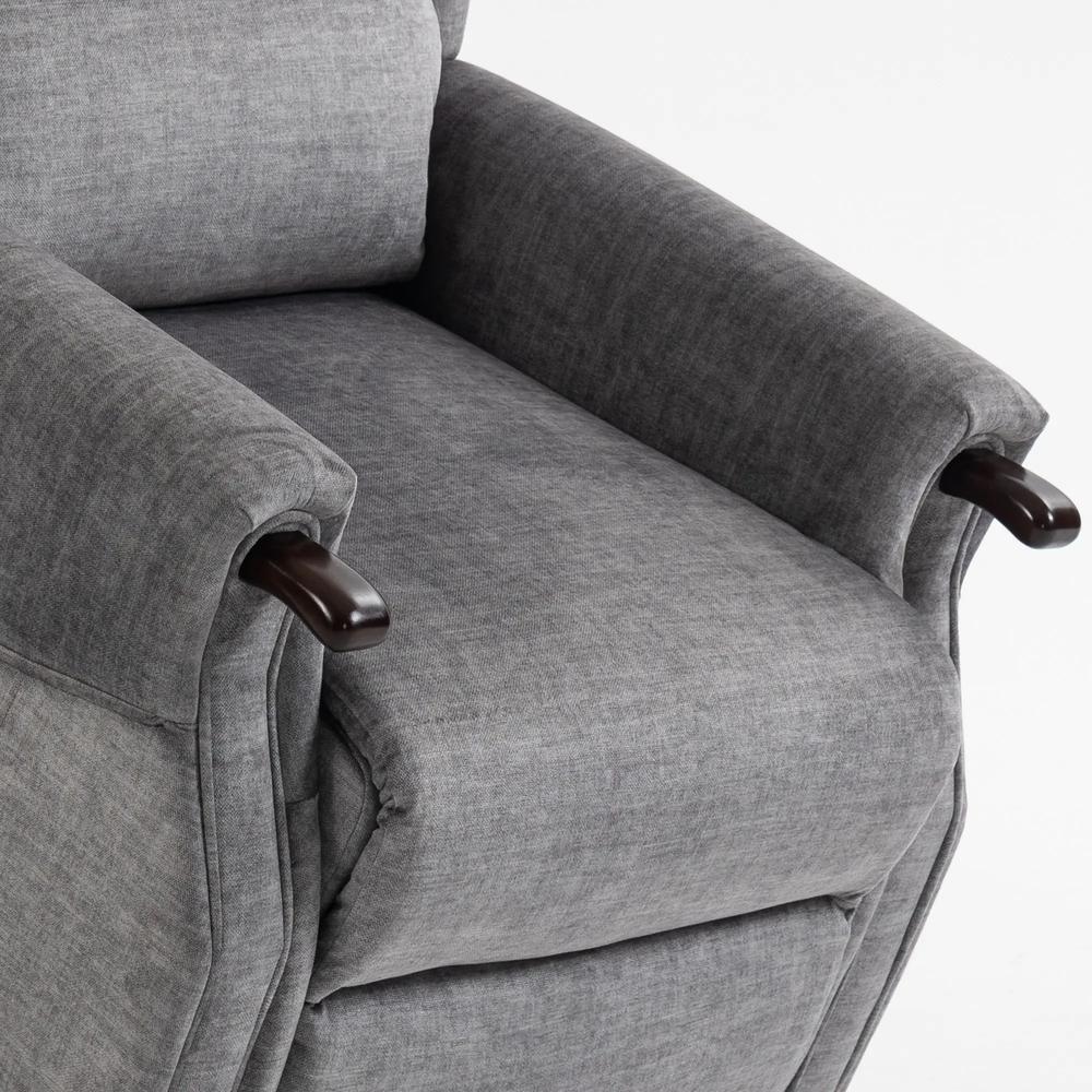 HOMCOM Power Lift Recliner with Vibration Massage and Heat, Lift Chair for Tall with Wood Grip, Pocket Spring Additional View 13