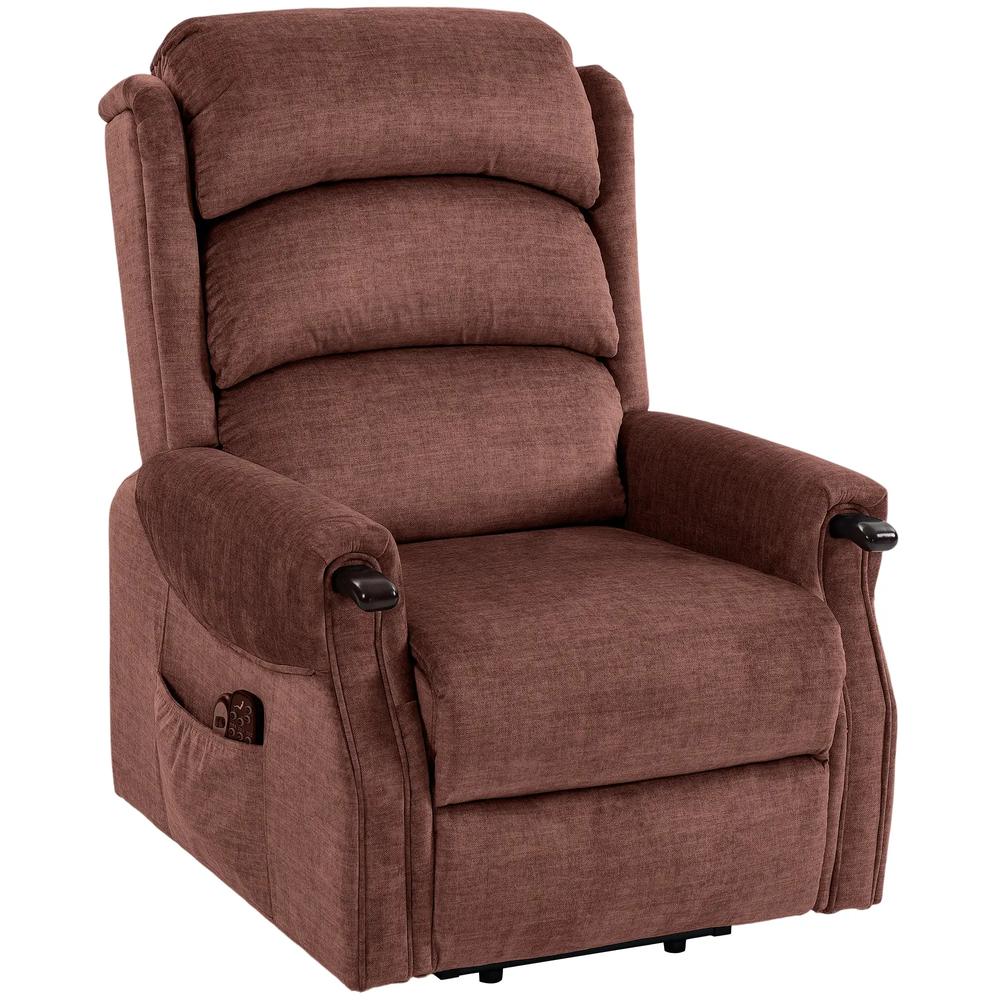 HOMCOM Power Lift Recliner with Vibration Massage and Heat, Lift Chair for Tall with Wood Grip, Pocket Spring Additional View 30