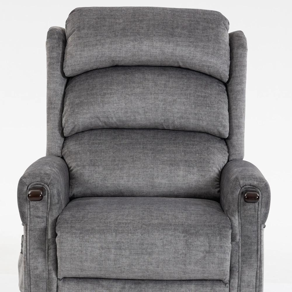 HOMCOM Power Lift Recliner with Vibration Massage and Heat, Lift Chair for Tall with Wood Grip, Pocket Spring Additional View 10