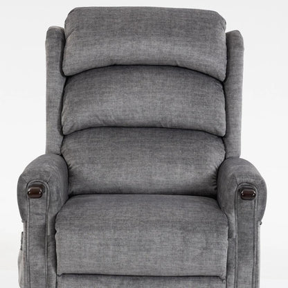 HOMCOM Power Lift Recliner with Vibration Massage and Heat, Lift Chair for Tall with Wood Grip, Pocket Spring Additional View 10