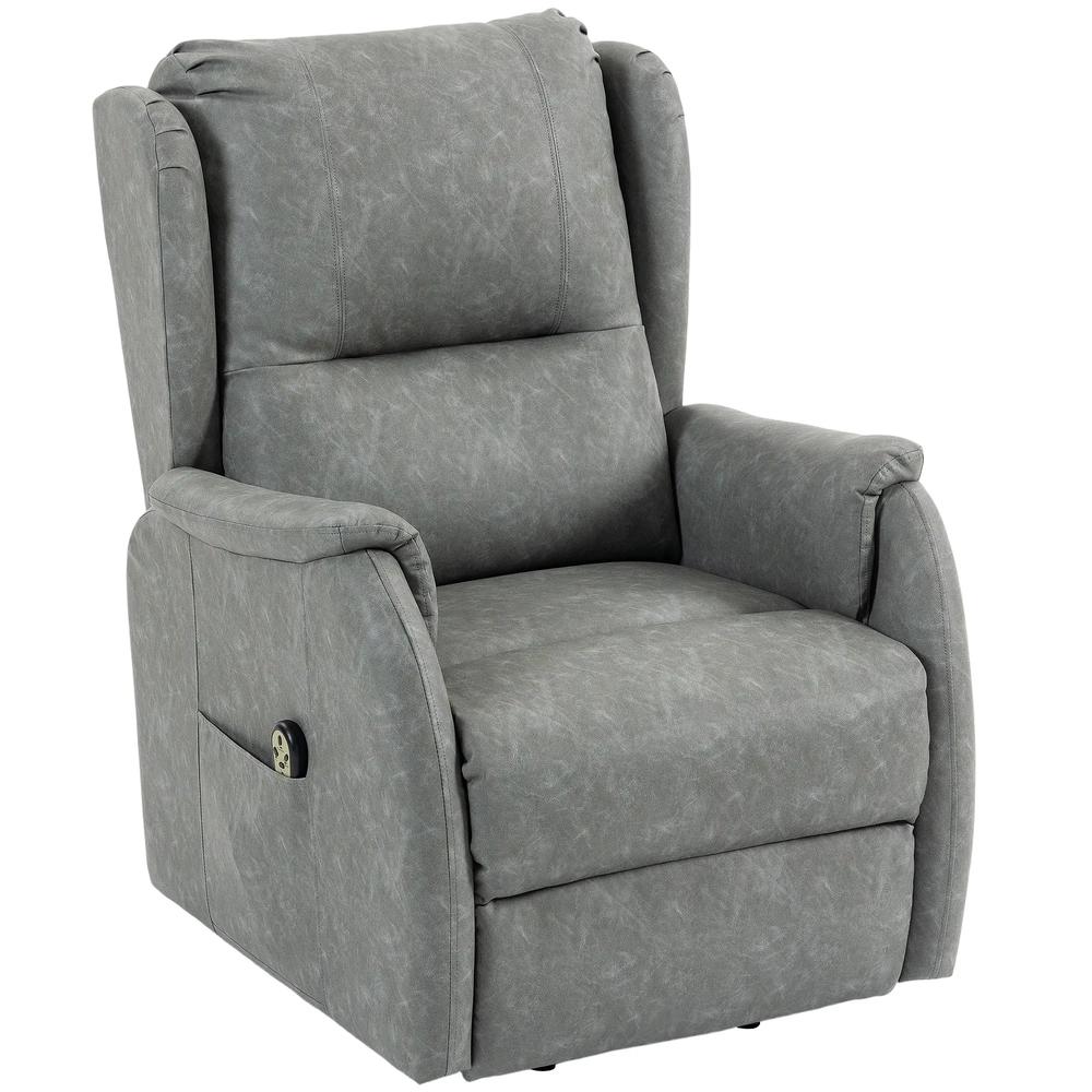 HOMCOM Power Lift Recliner Chair, Dual Motor Electric Lift Chair for Elderly with Remote Control Additional View 30