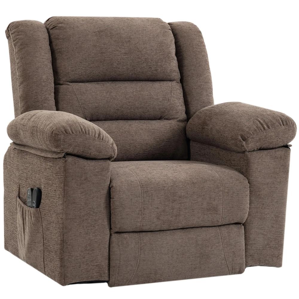 HOMCOM Oversized Riser Recliner Chair with Massage and Heat, Power Lift Recliner for Elderly with Wide Seat and Back Additional View 15