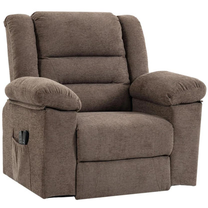 HOMCOM Oversized Riser Recliner Chair with Massage and Heat, Power Lift Recliner for Elderly with Wide Seat and Back Additional View 15