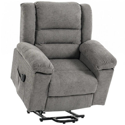 HOMCOM Oversized Riser Recliner Chair with Massage and Heat, Power Lift Recliner for Elderly with Wide Seat and Back Additional View 16