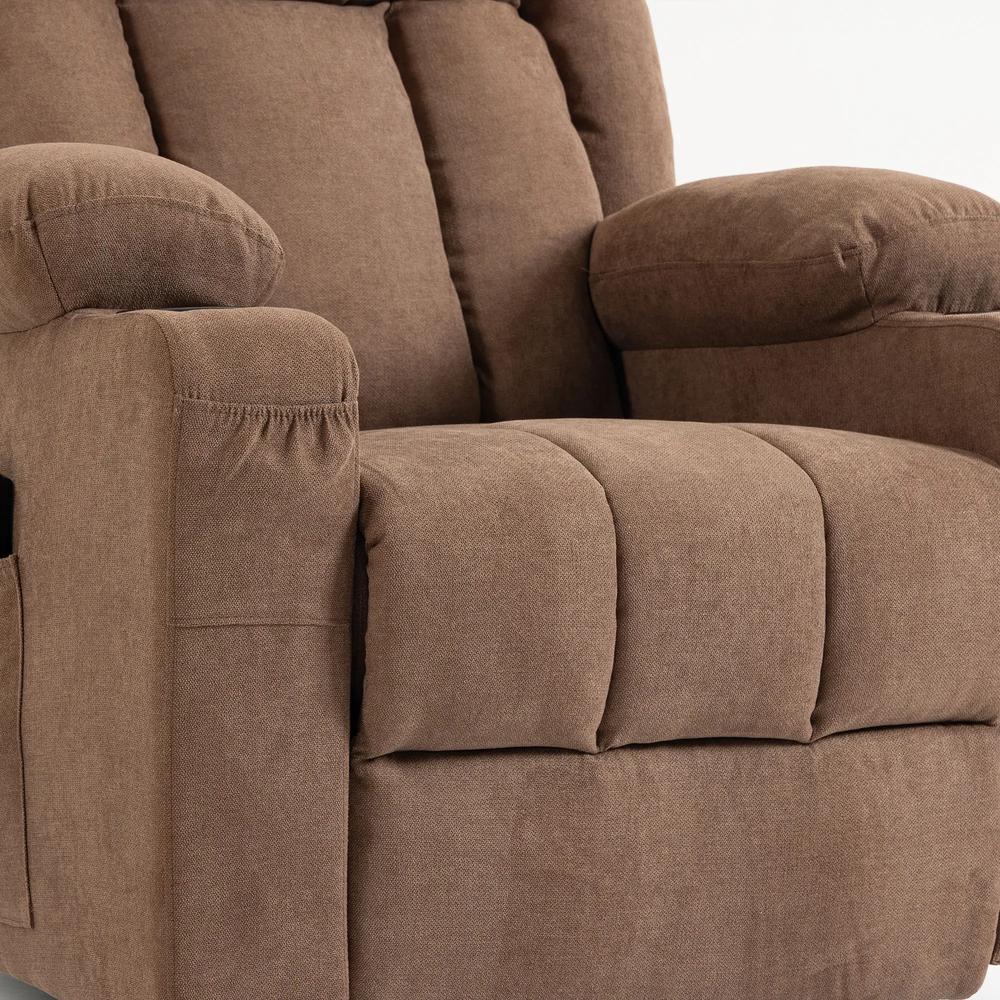 HOMCOM Dual Motor Recliner Chair, 55&deg; Electric Lift Chair for Elderly, Recliner Armchair with Massage and Heat Additional View 13