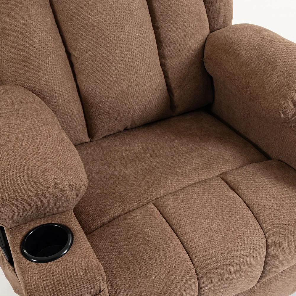 HOMCOM Dual Motor Recliner Chair, 55&deg; Electric Lift Chair for Elderly, Recliner Armchair with Massage and Heat Additional View 10