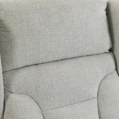HOMCOM Riser Recliner Chair with Massage and Heat, Chenille Electric Power Lift Recliner Chair, Light Grey Additional View 12