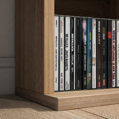 HOMCOM CD Storage Unit with Adjustable Shelves, Suitable for up to 456 CDs, 89 x 130.5 cm Additional View 11