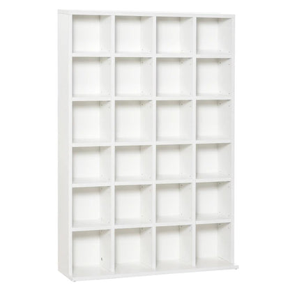 HOMCOM CD Storage Unit with Adjustable Shelves, Suitable for up to 456 CDs, 89 x 130.5 cm Additional View 16