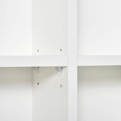 HOMCOM CD Storage Unit with Adjustable Shelves, Suitable for up to 456 CDs, 89 x 130.5 cm Additional View 23
