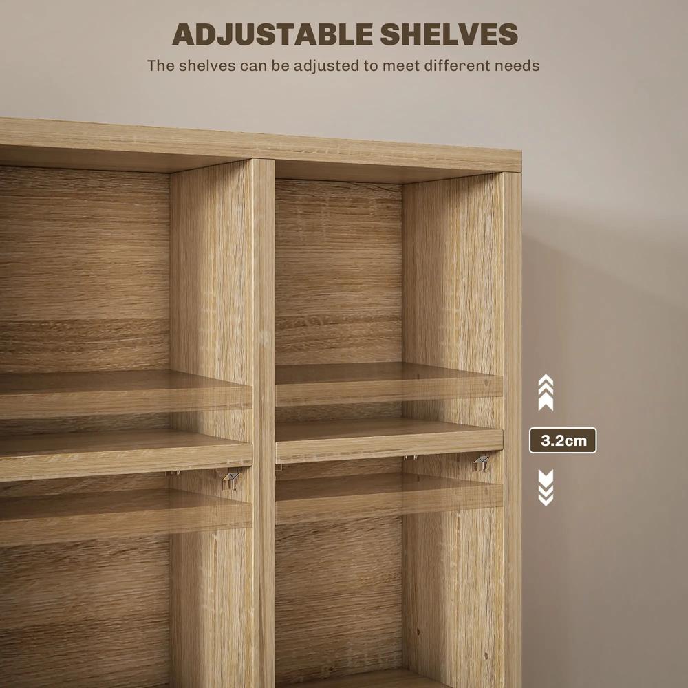 HOMCOM CD Storage Unit with Adjustable Shelves, Suitable for up to 456 CDs, 89 x 130.5 cm Additional View 7