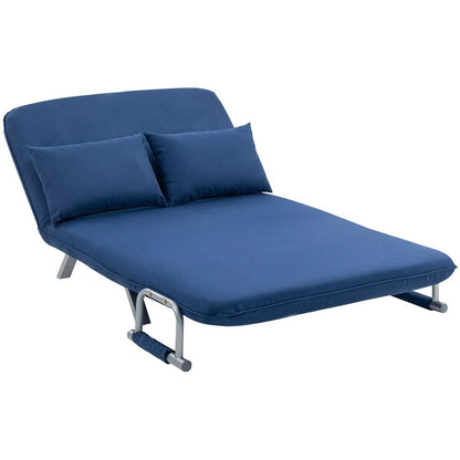 HOMCOM Two-Seater Click-Clack Sofa Bed Additional View 12