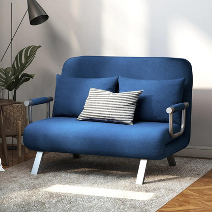 HOMCOM Two-Seater Click-Clack Sofa Bed Additional View 21
