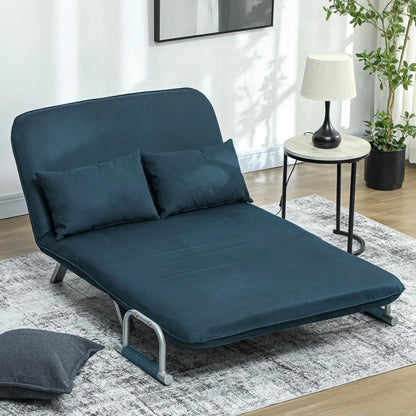 HOMCOM Two-Seater Click-Clack Sofa Bed Additional View 32