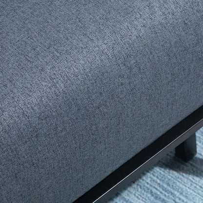 HOMCOM Single Sofa Chair Bed, Linen Fabric 3-in-1 Convertible Sleeper Chair with 5-Position Adjustable Backrest, 75cm Wide Seat, Pillow for Living Room, Bedroom Additional View 9