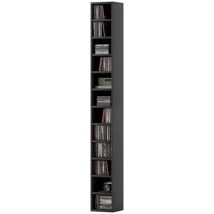 HOMCOM 204 CD Tall Narrow Media Storage Tower Additional View 11