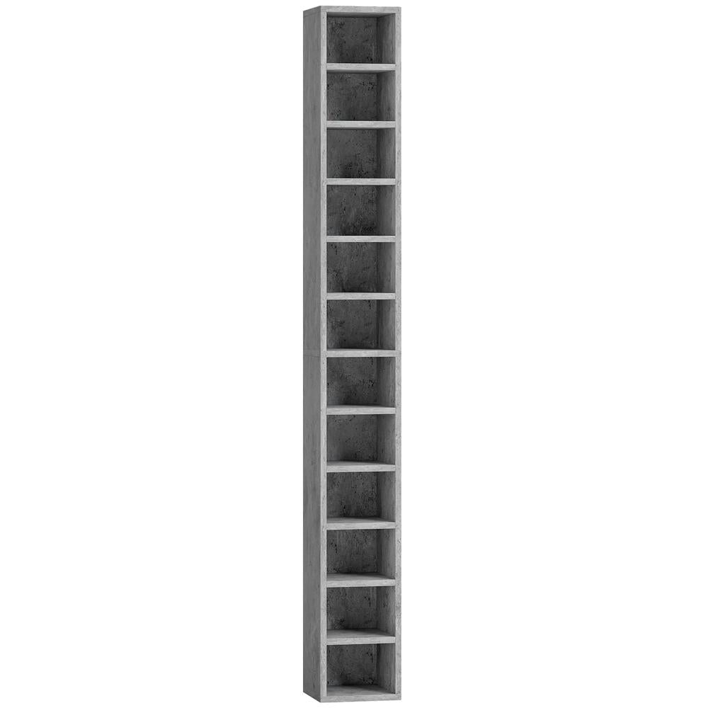 HOMCOM 204 CD Tall Narrow Media Storage Tower Additional View 12