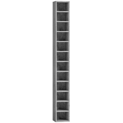 HOMCOM 204 CD Tall Narrow Media Storage Tower Additional View 12
