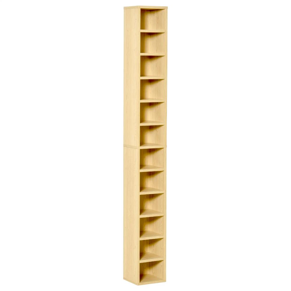 HOMCOM 204 CD Tall Narrow Media Storage Tower Additional View 32