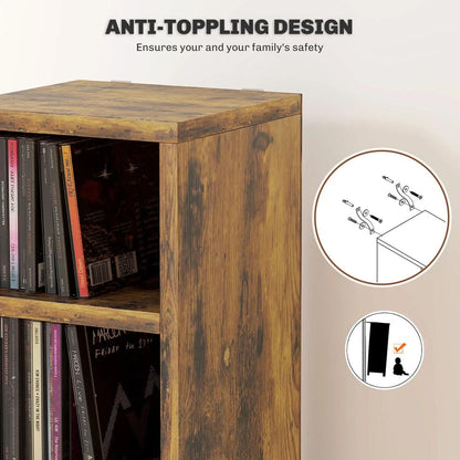 HOMCOM 204 CD Tall Narrow Media Storage Tower Additional View 38