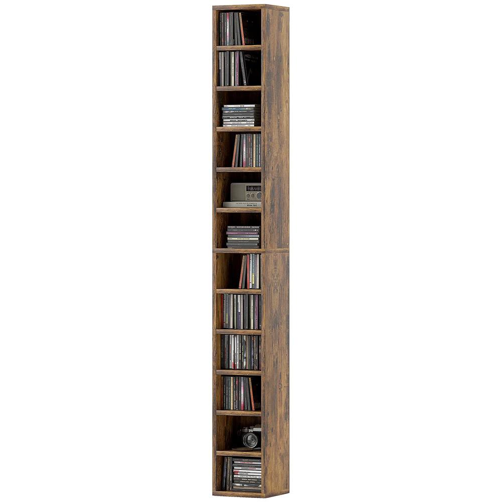 HOMCOM 204 CD Tall Narrow Media Storage Tower Additional View 42