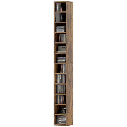 HOMCOM 204 CD Tall Narrow Media Storage Tower Additional View 42