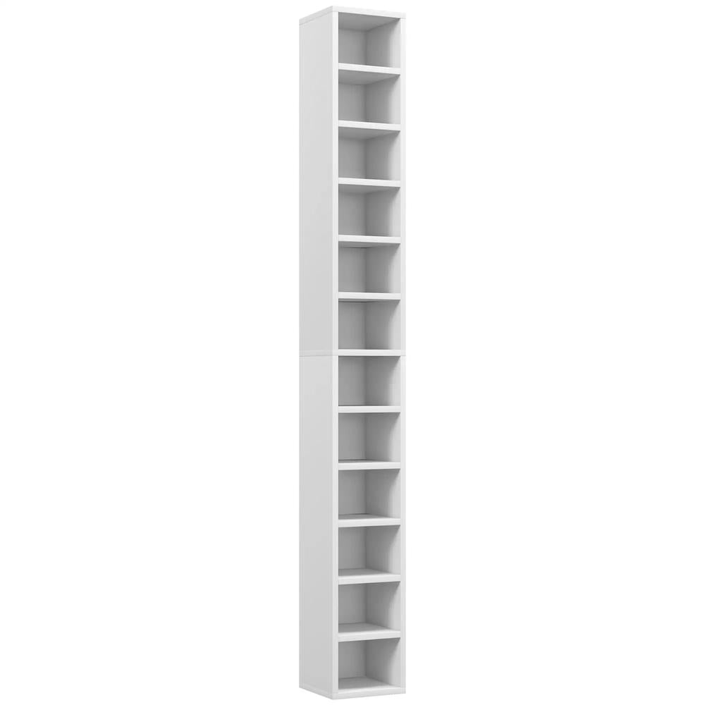 HOMCOM 204 CD Tall Narrow Media Storage Tower Additional View 43