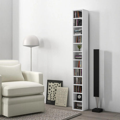 HOMCOM 204 CD Tall Narrow Media Storage Tower Additional View 51