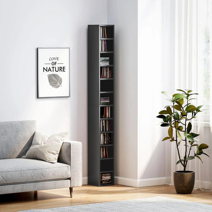 HOMCOM 204 CD Tall Narrow Media Storage Tower Additional View 8