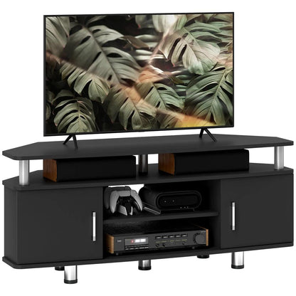 HOMCOM TV Unit Cabinet for TVs up to 55 Inches with Storage Shelves and Cupboard, Entertainment Centre for Living Room Additional View 13
