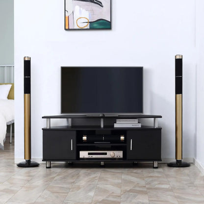 HOMCOM TV Unit Cabinet for TVs up to 55 Inches with Storage Shelves and Cupboard, Entertainment Centre for Living Room Additional View 14