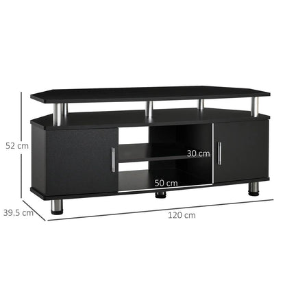HOMCOM TV Unit Cabinet for TVs up to 55 Inches with Storage Shelves and Cupboard, Entertainment Centre for Living Room Additional View 15